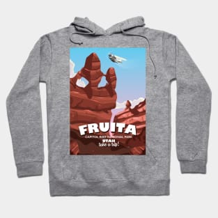 Fruita Utah travel poster Hoodie